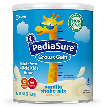 Sữa bột Pediasure Abbott grow and gain dinh dưỡng cho bé từ 1-10 tuổi hương vị vanilla hộp 400g chính hãng Mỹ - Extaste Store