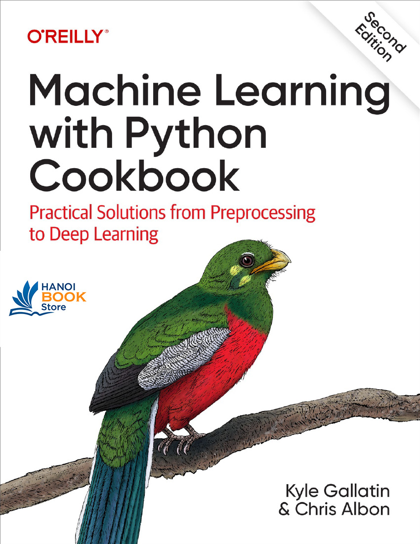 Machine Learning with Python Cookbookn - hanoibookstore
