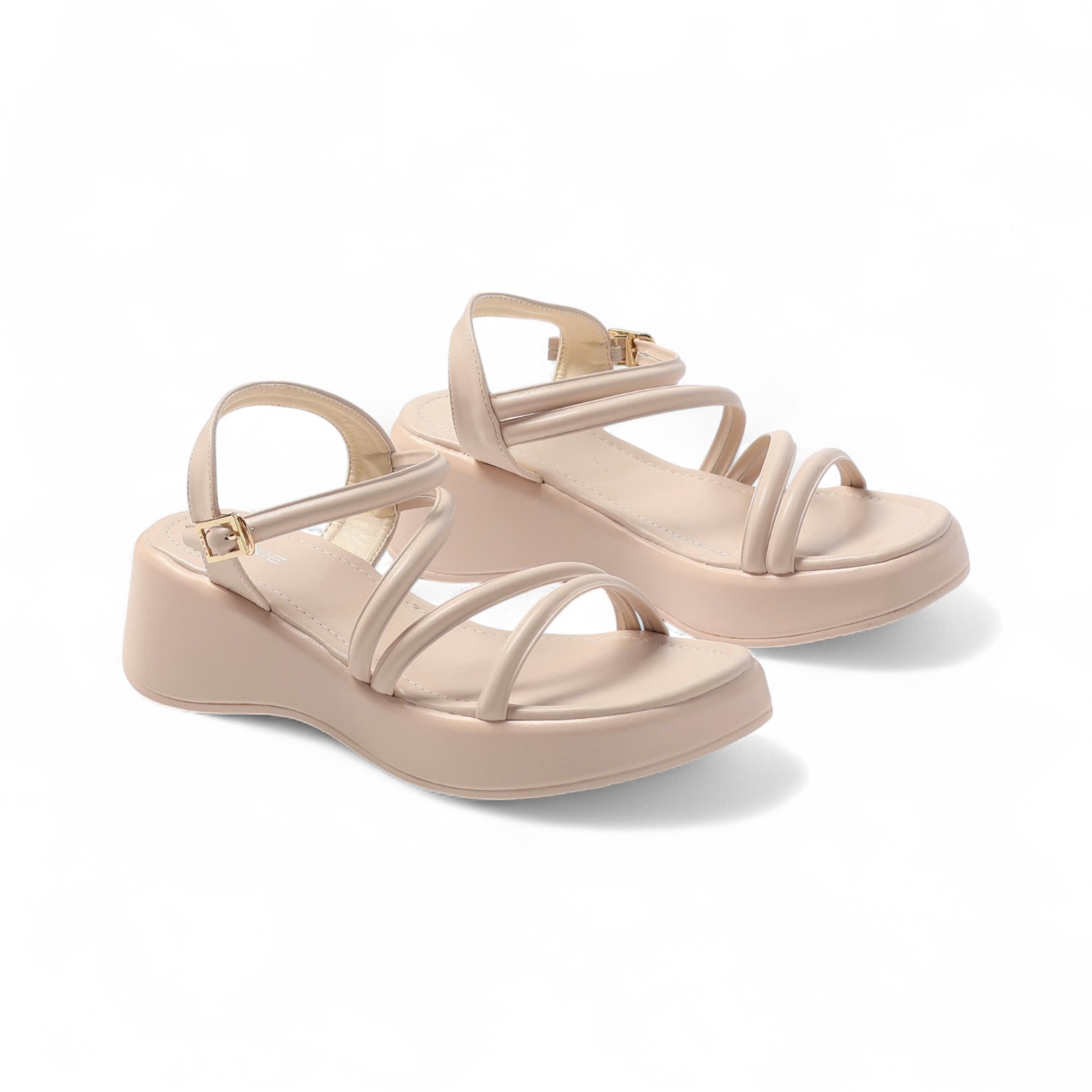 Giày Sandal Đế Xuồng 5cm Quai Mảnh Pixie H307