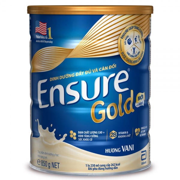 Sữa Ensure Gold 850g