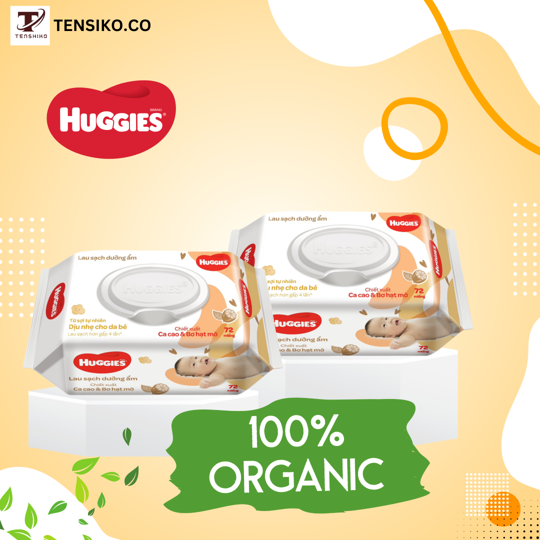 Khăn ướt cao cấp không mùi và có mùi HUGGIES