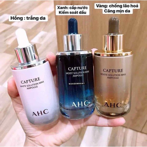 Serum Ahc Tinh Chất Dưỡng Trắng Da Cấp Ẩm Tái Sinh Da Cao Cấp Hàn Quốc Mẫu Cũ Mặt Hàng Đang Được Săn Đón Chất Lượng Đảm Bảo Và Cam Kết Hàng Đúng Như Mô Tả