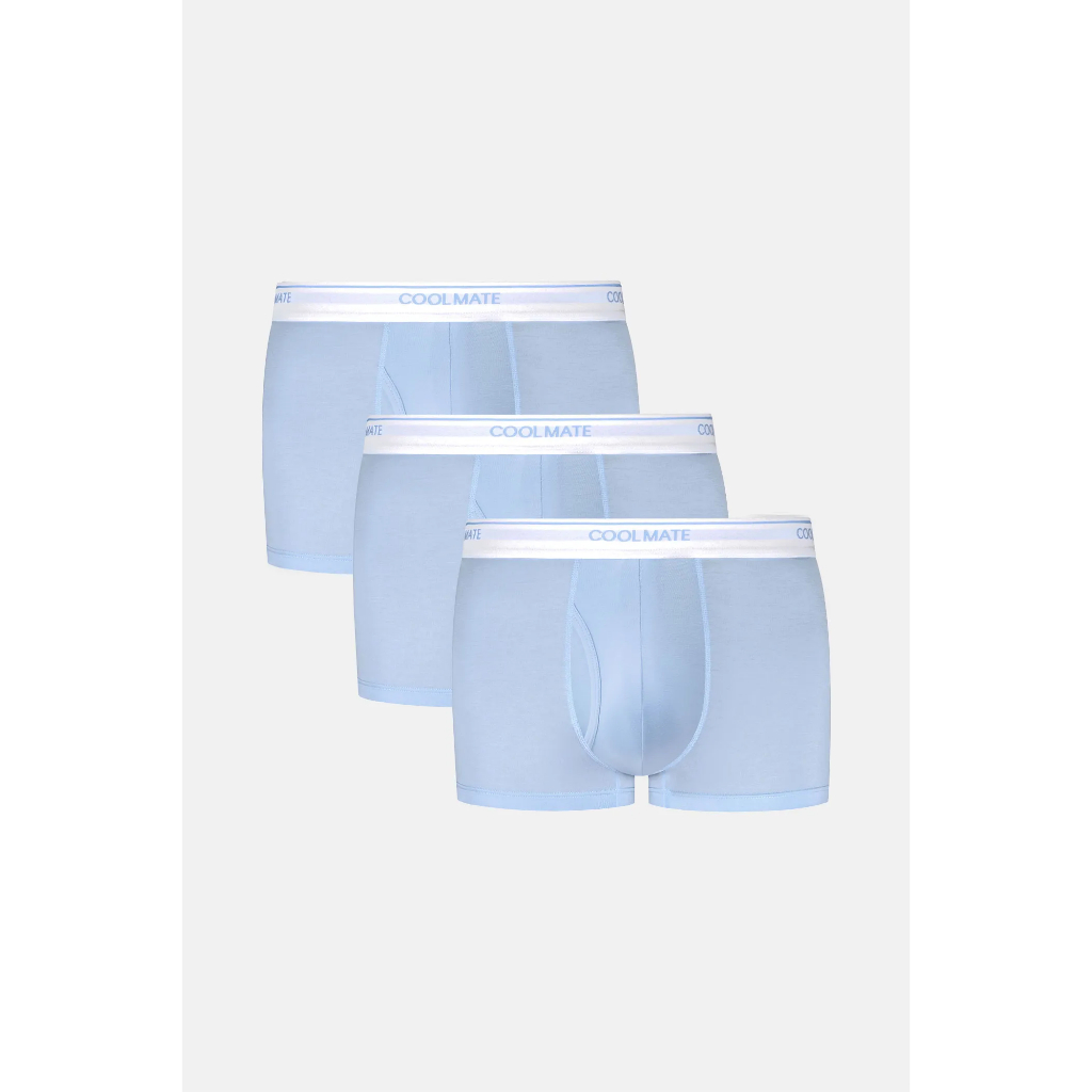 [CHỈ 9-13.5 TẶNG QUÀ ĐƠN TỪ 349K]COMBO 3 Quần lót sịp đùi boxer nam Trunk Bamboo kháng khuẩn cao cấp
