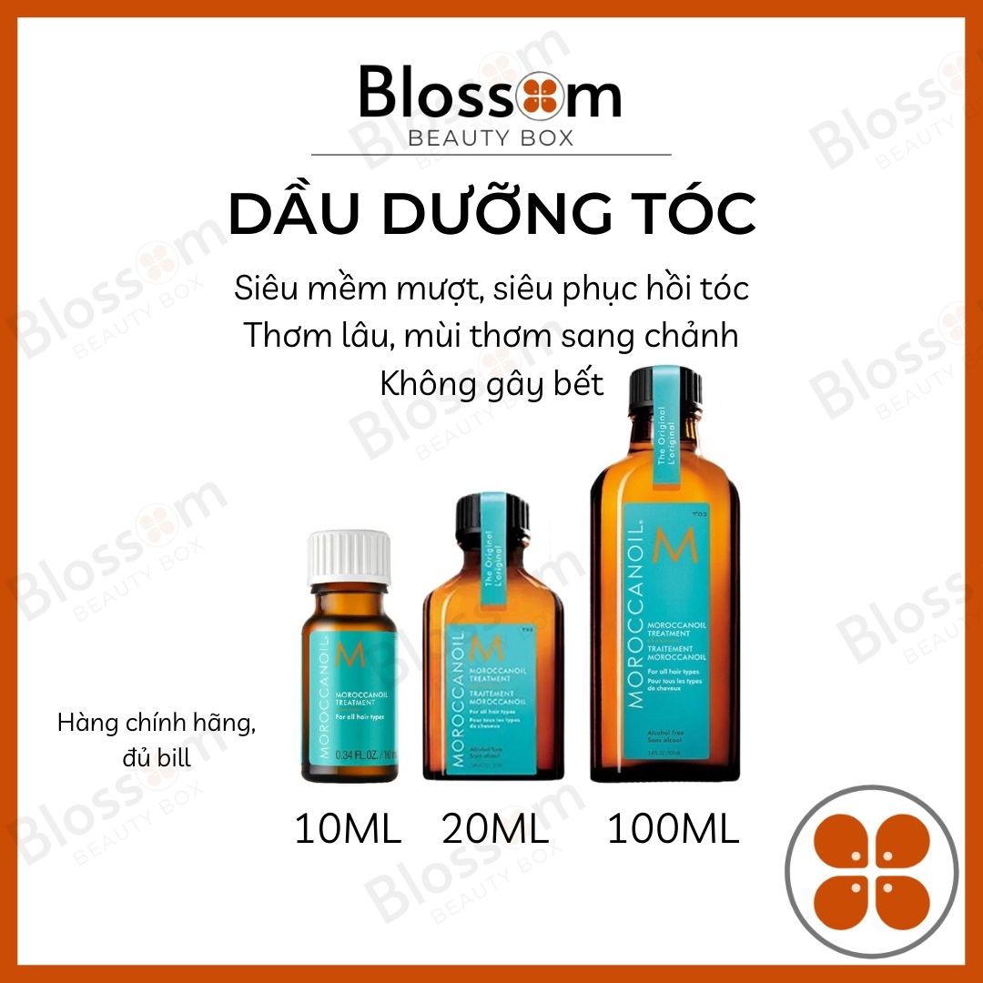 [Bill Sephora] Dầu Dưỡng Tóc Moroccanoil Mini 10Ml