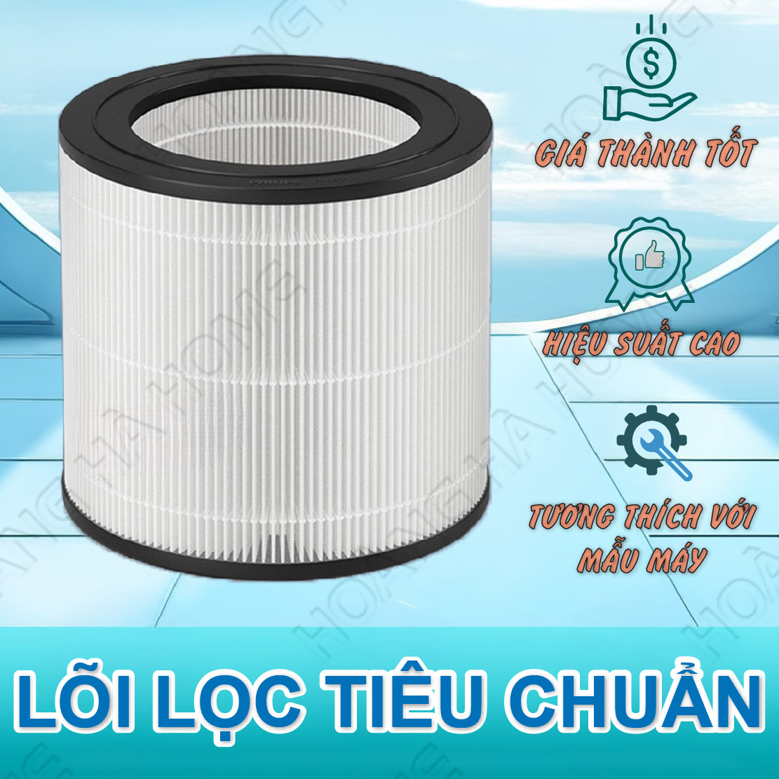 Lõi lọc không khí philips AC0650 - Màng lọc không khí philips FY0611 - Lõi lọc chất lượng cho máy lọ