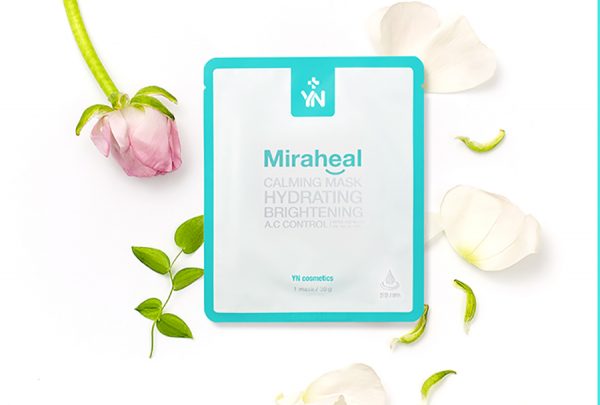 [Hcm]Yn Miraheal Calming Mask – Mặt Nạ Cấp Ẩm Và Dưỡng Trắng Da - Da Nhạy Cảm (4 Miếng)