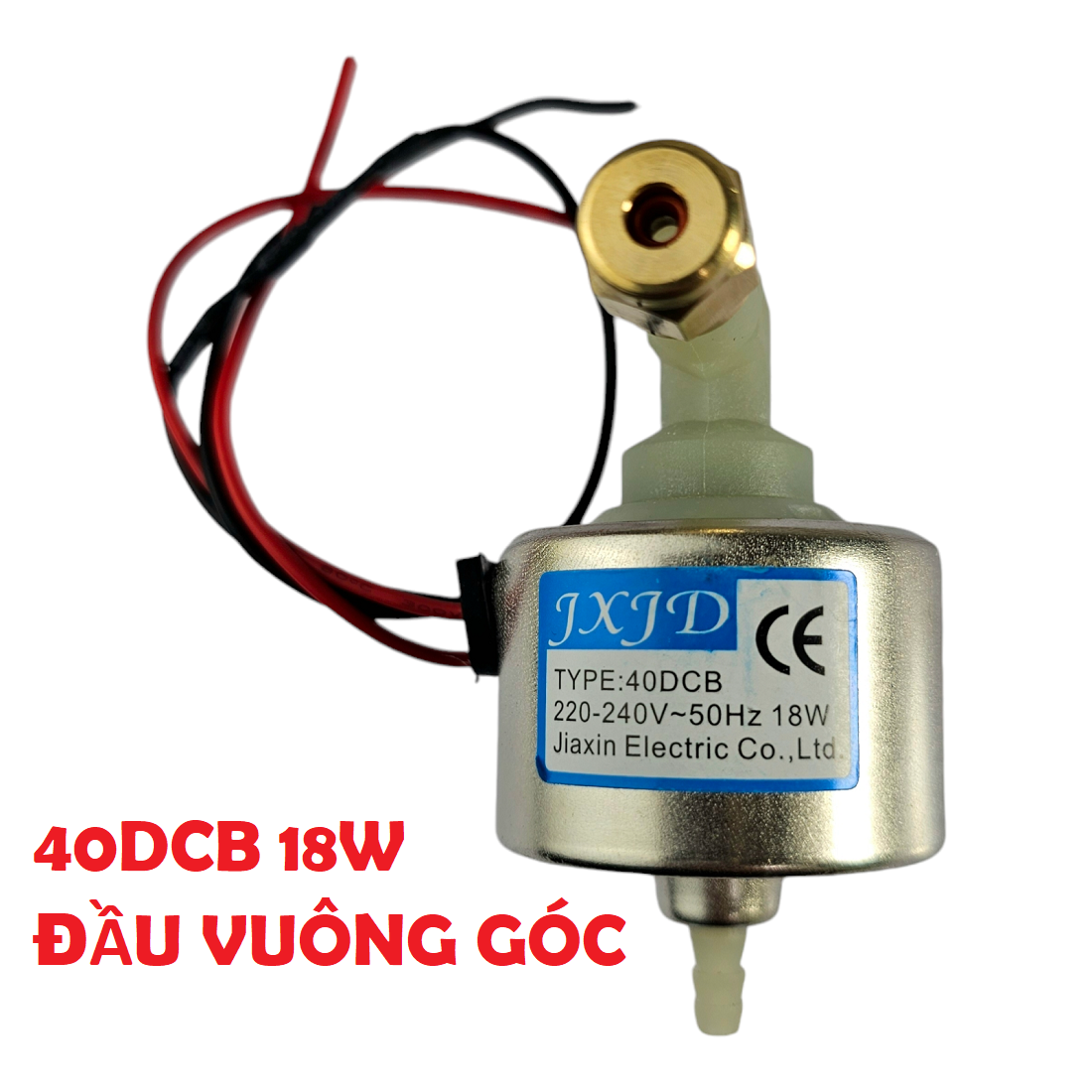 Máy bơm dầu JXJD 40DCB 18W CHÂN VUÔNG GÓC  cho máy tạo khói sân khấu sát khuẩn nano bạc. loại tốt