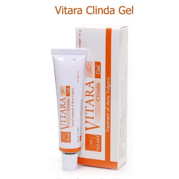 Vitara Clinda Gel 15g kem ngừa mụn