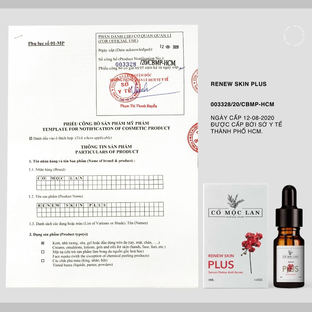 Cổ Mộc Lan - Renew Skin Plus