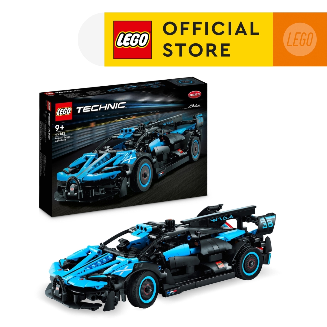 LEGO Technic 42162 Đồ chơi lắp ráp Siêu Xe Bugatti Bolide Agile Blue (905 chi tiết)