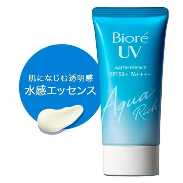 [HCM]Kem Chống Nắng Biore Aqua Rich Watery Essence/ Gel Spf 50+/ Pa ++++ 50G/90Ml CHÍNH HÃNG