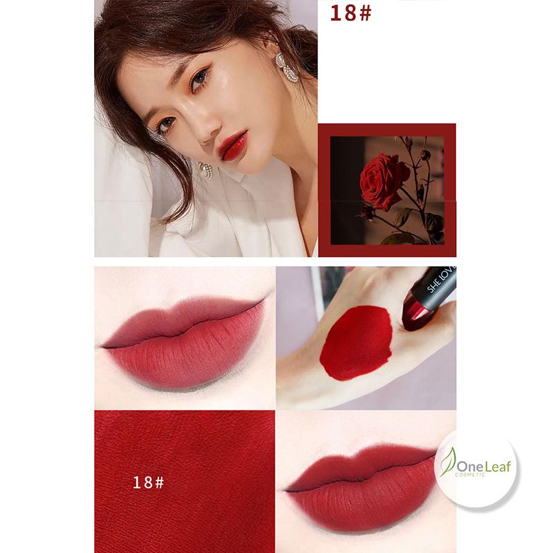 Son kem siêu lì She Loves Matte Lip Gloss Cao Cấp OL061