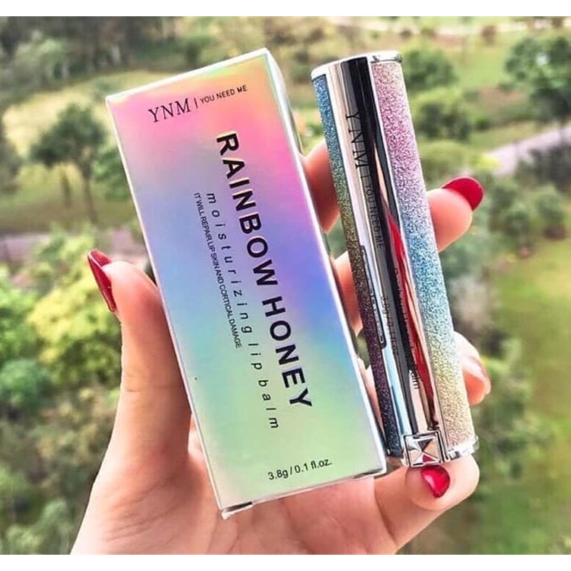 Son Dưỡng Môi Đổi Màu YNM Rainbow Honey Lip Balm