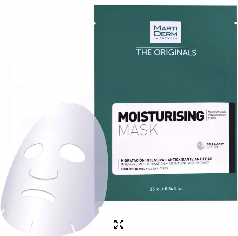 ( Nhập Khẩu )-  Mặt nạ dưỡng ẩm da - MartiDerm The Originals Moisturising Mask ( Tách lẻ 1 miếng )