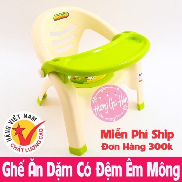 {GIÁ HỦY DIỆT} Ghế ăn dặm bô Việt Nhật có đệm êm mông có còi chíp tạo vui nhộn