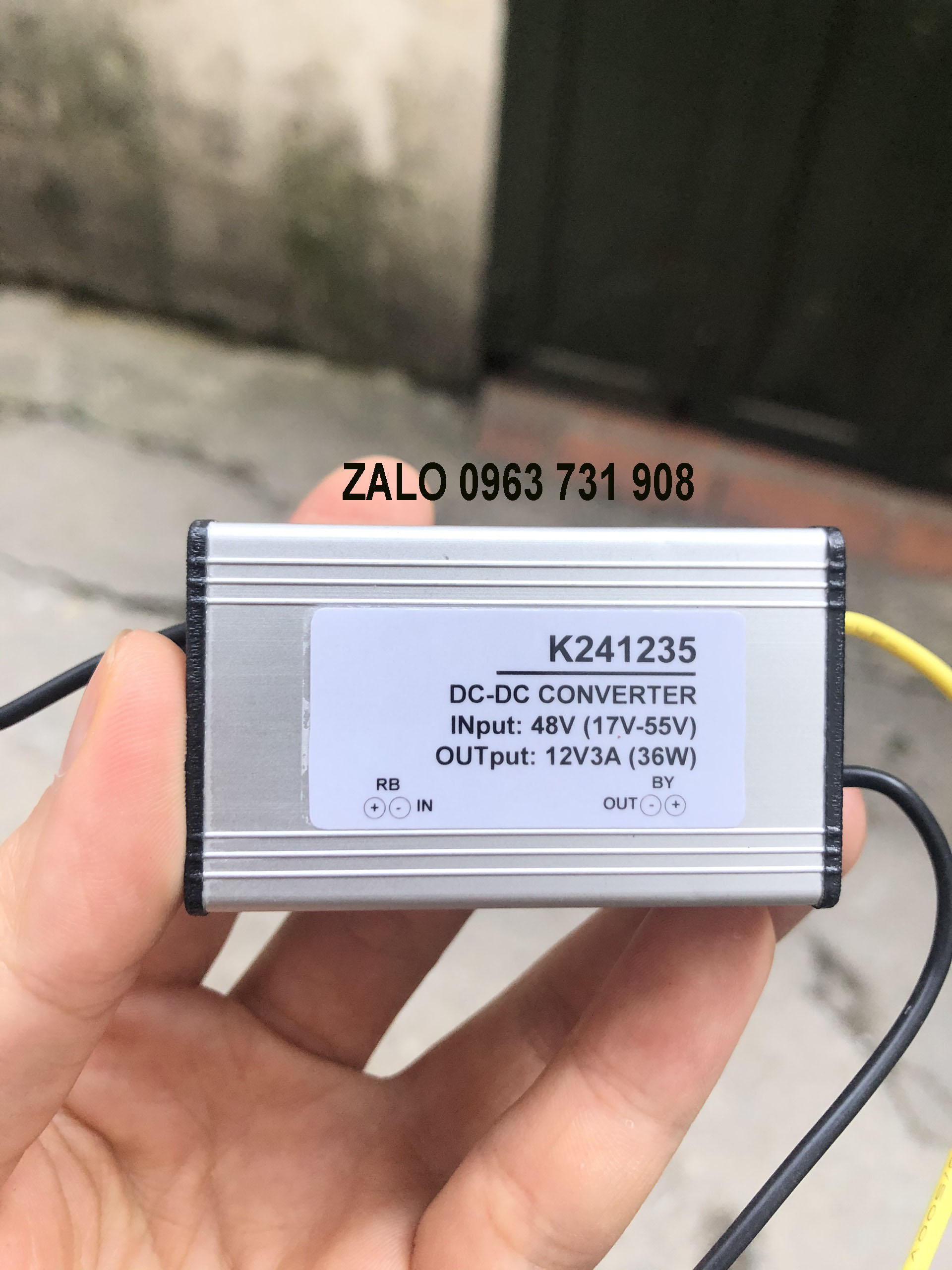 Bộ mạch hạ áp 48v xuống 12v 3a 36w