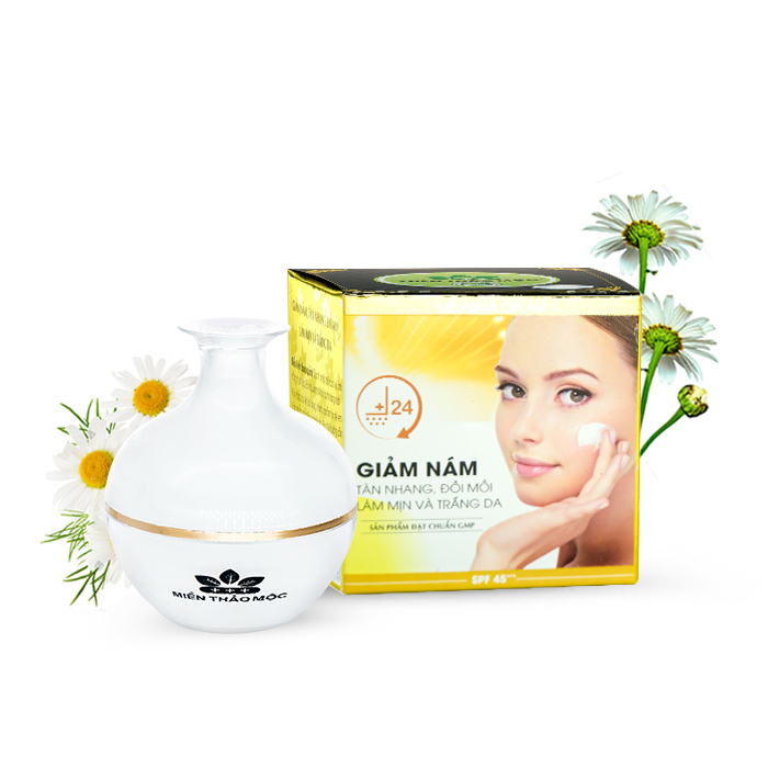 Combo 01 Hộp Kem Ngừa Nám (20G) + 01 Chai Serum Ngừa Mụn + 01 Tuýp Sữa Rửa Mặt Miền Thảo Mộc