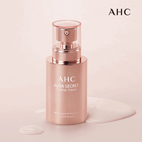 [HCM]Kem Dưỡng Da Trắng Hồng Căng Bóng AHC Aura Secret Tone Up Cream 50g