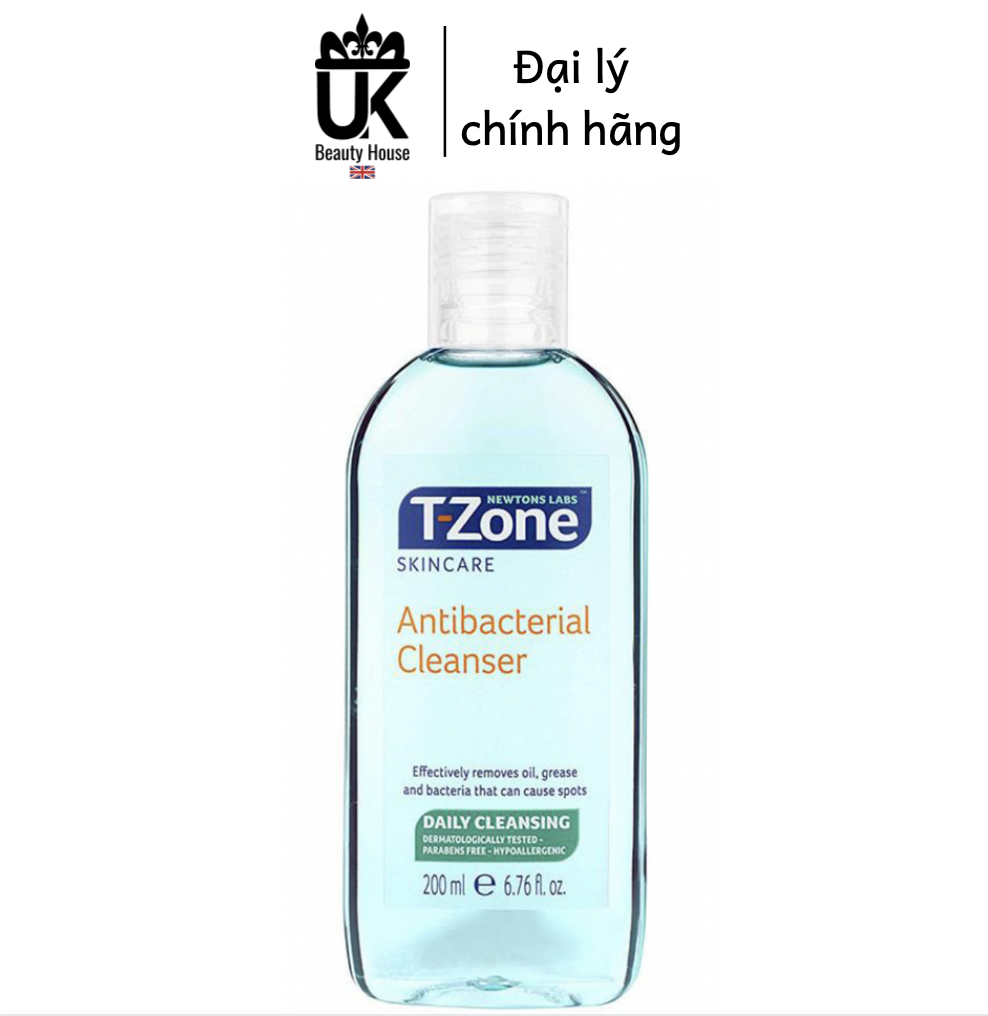 [Hcm]Toner Làm Sạch Và Diệt Khuẩn Cho Da Dầu Mụn T - Zone Clear Pore Antibacterial C 200Ml