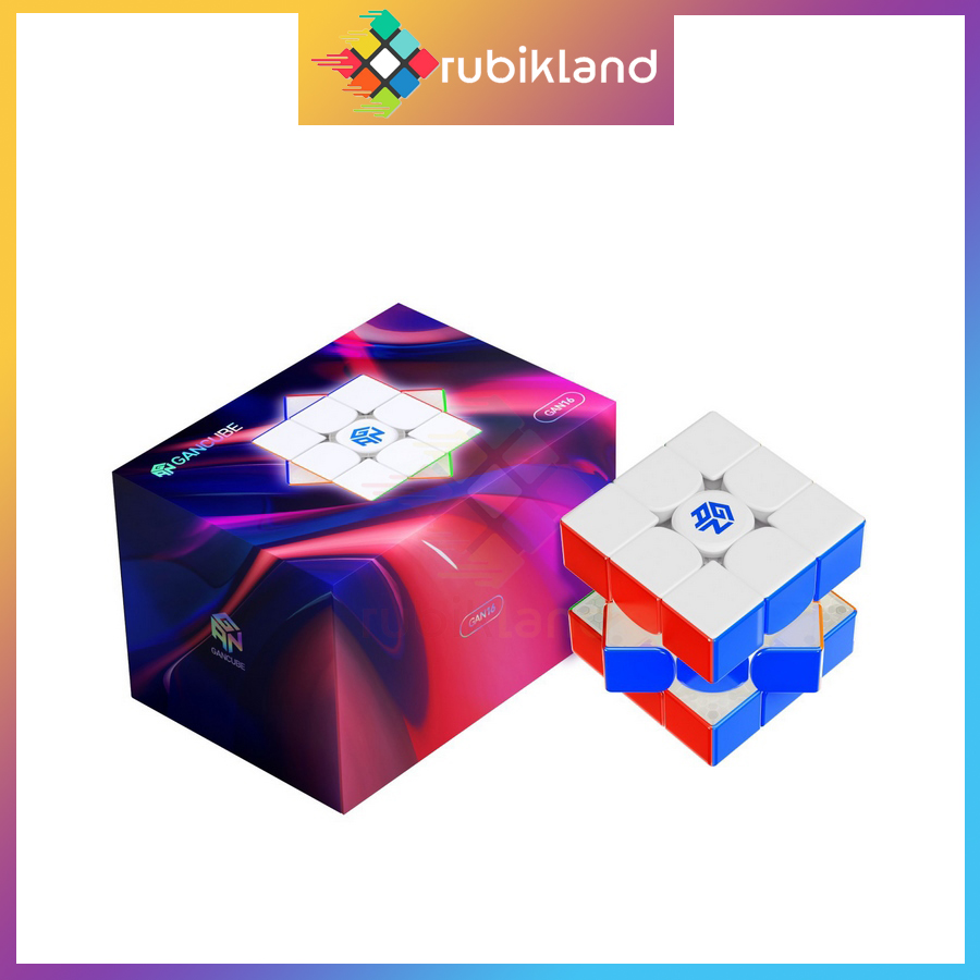 Rubik 3x3 Gan16 Maglev Max UV 2025 Rubic Gan 16 Nam Châm Flagship Cao Cấp Đồ Chơi Trí Tuệ Trẻ Em