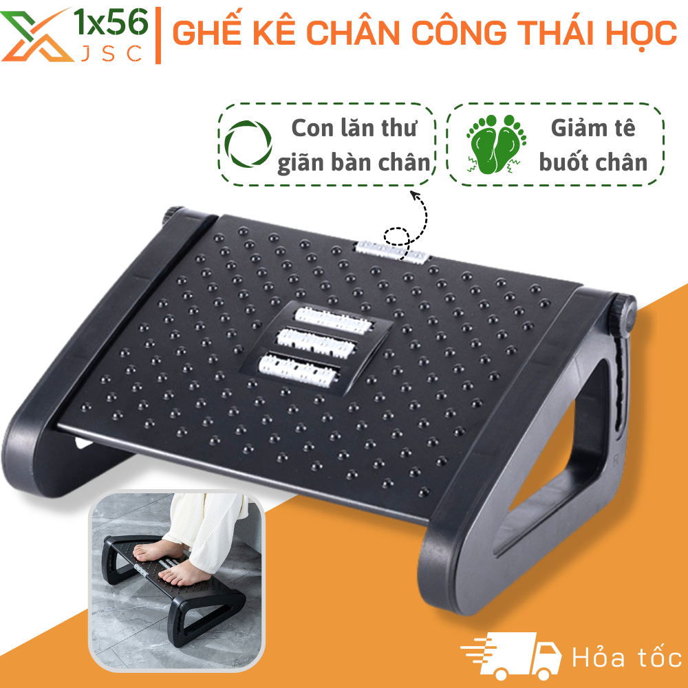 Ghế Gác Chân Văn Phòng Ghế Kê Chân Công Thái Học Làm Việc Tại Nhà Văn Phòng ERGONOMIC FOOTREST Ghế K