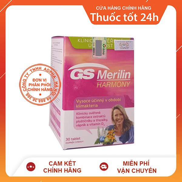 ✔️ Gs Merilin Harmony - Viên Uống Hỗ Trợ Thời Kỳ Tiền Mãn Kinh