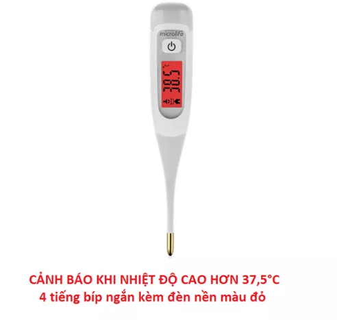 [Hcm]Nhiệt Kế Điện Tử Dạng Bút Microlife Mt 850 Đo Môi Trường Thân Nhiệt Vật Thể - Đầu Dẽo