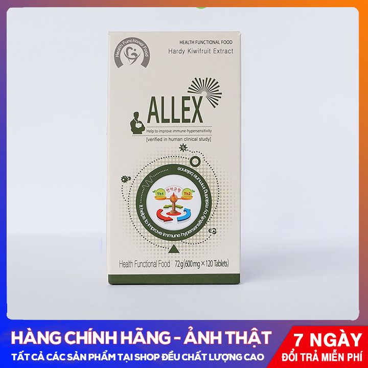 Giảm Viêm Xoang Mũi Dị Ứng Viêm Da Cơ Địa - Allex - Thực Phẩm Chức Năng Hàn Quốc - Có Nghiên Cứu Lâm Sàng - Fda Phê Duyệt - An Toàn - Tác Dụng Tốt - Hỗ Trợ Các Bệnh Dị Ứng Viêm Xoang Cơ Địa Và Thời Tiết