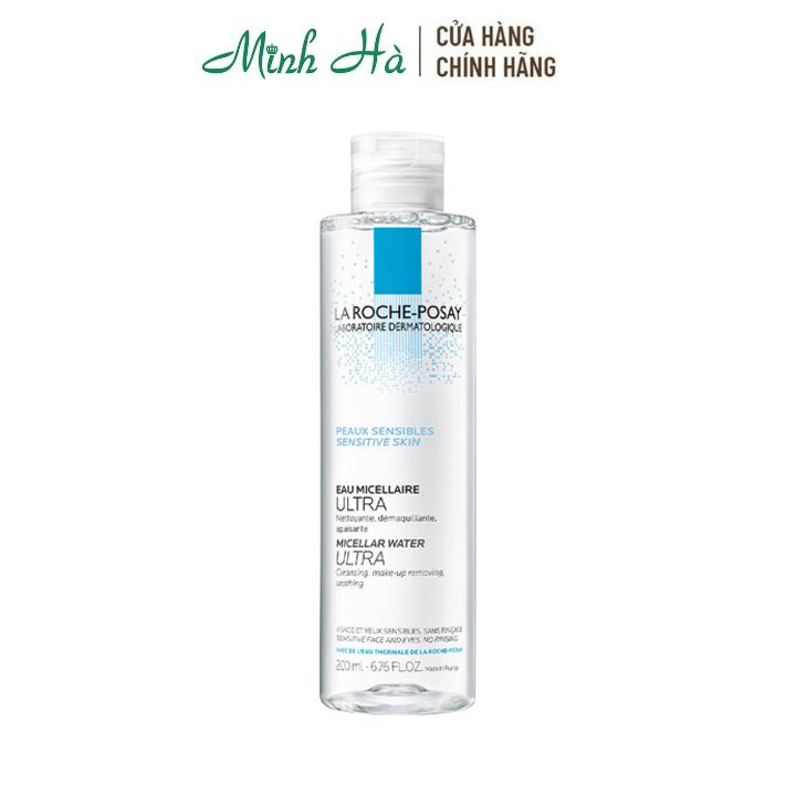 Nước tẩy trang La Roche-Posay Micellar Water Ultra Sensitive Skin 200ml d&agravenh cho da nhạy cảm