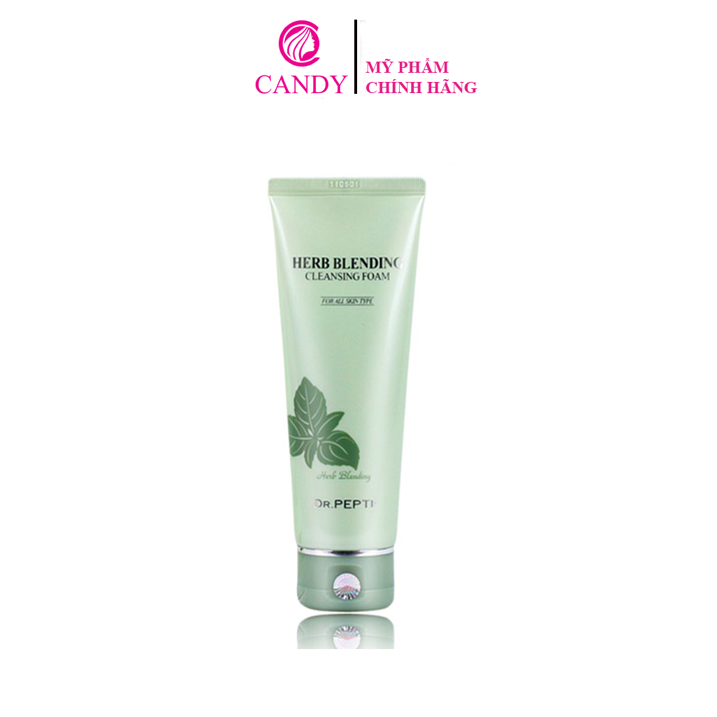 [Hcm]Sữa Rửa Mặt Thảo Dược Dr.pepti+ Herb Blending Cleansing Foam