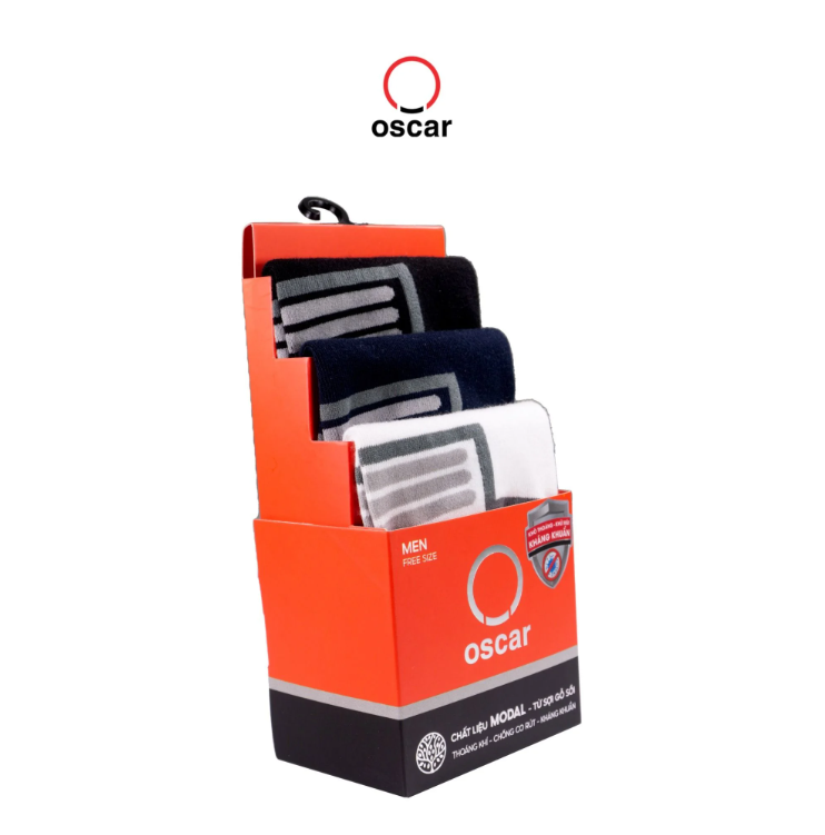 Combo 3 Vớ Cổ Ngắn Oscar Fashion - OCMSSM 040