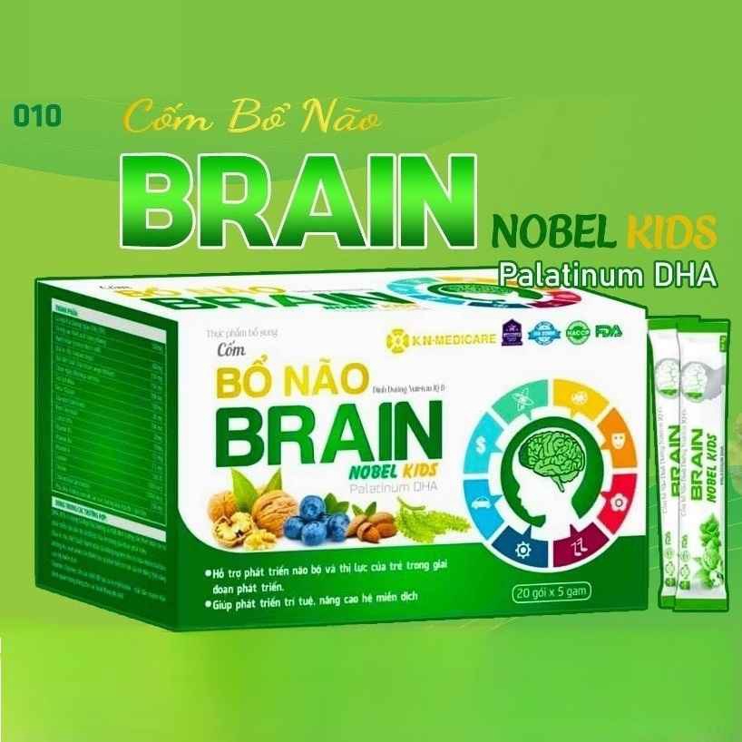 CỐM BỔ NÃO BRAIN NOBEL KIDS PALATINUM DHA