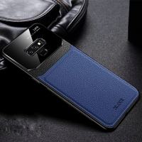 Ốp lưng Samsung Note 9 / Note 10 Plus / Note 20 Ultra vân da kính thời trang chống sốc