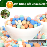Viên Đất Nung Nhiều Màu 500gr ( Size 7-9mm ) Rải Chậu Cây Hồ Cá Vật Tư Trang Trí Sân Vườn - Nông Sản Vàng