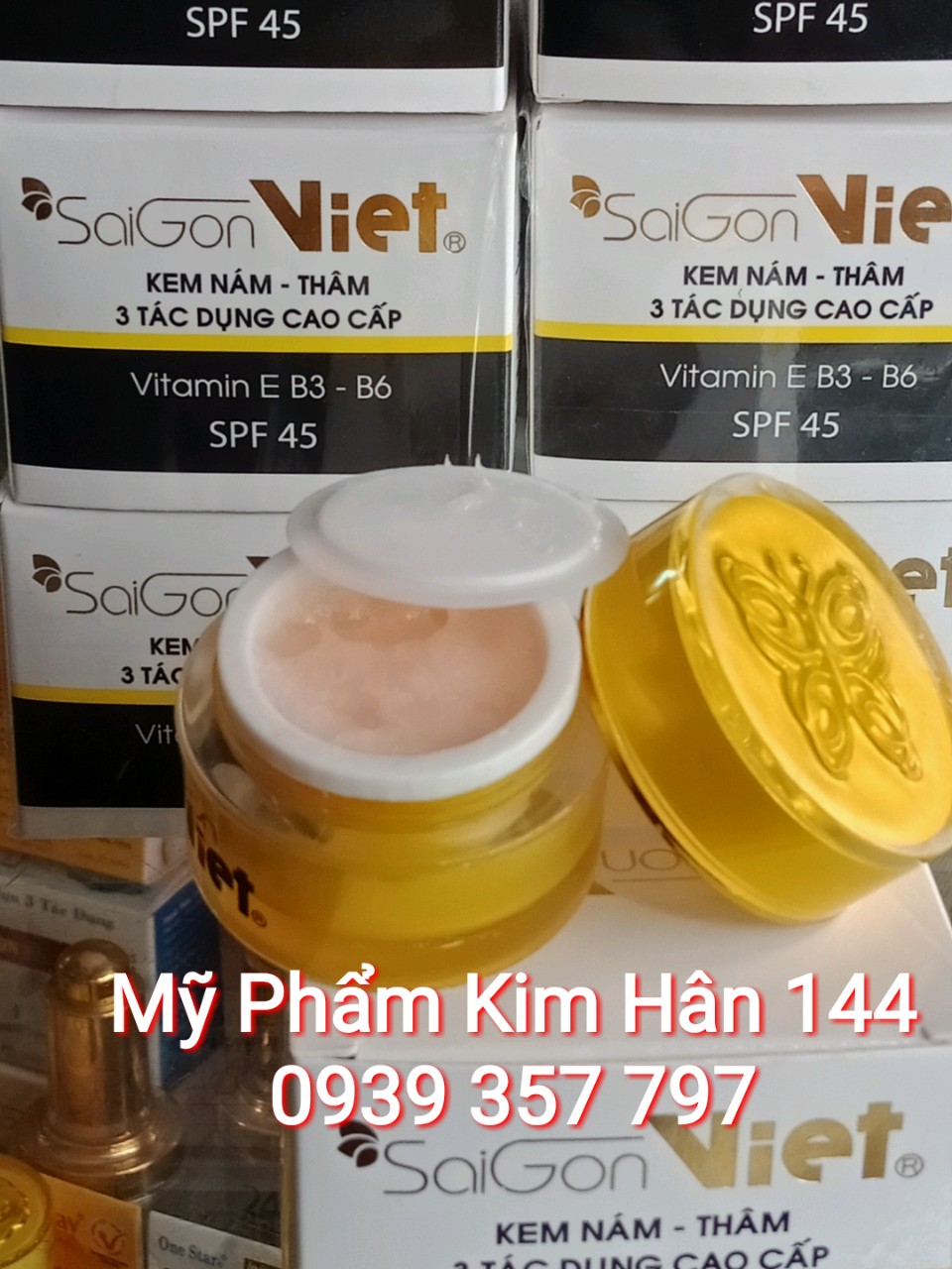 Kem Nám Thâm 3 Tác Dụng Cao Cấp Sài Gòn Việt