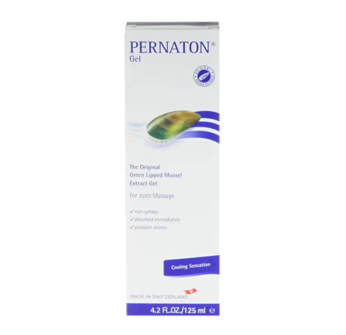 [Hcm]Gel Xoa Bóp Pernaton Green Lipped Mussel Gel 125Ml Thuỵ Sỹ