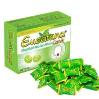 Kẹo ngậm ho Eucatana Hộp 100 viên - Lọ 300 viên - Tanaphar