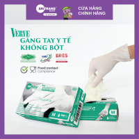 Găng tay y tế Latex KHÔNG BỘT Sri Trang VERVE 5.5g 100 chiếc/hộp