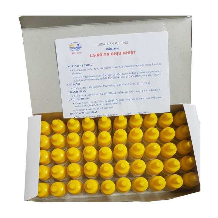 Vacxinn lasota chịu nhiêt cho gà