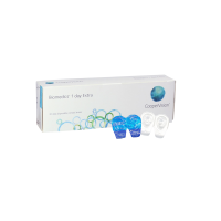 Kính áp tròng Mỹ không màu dùng 1 ngày(1 lần) dành cho cận thị CooperVision Biomedics 1 Day Extra (có đến 10 độ)
