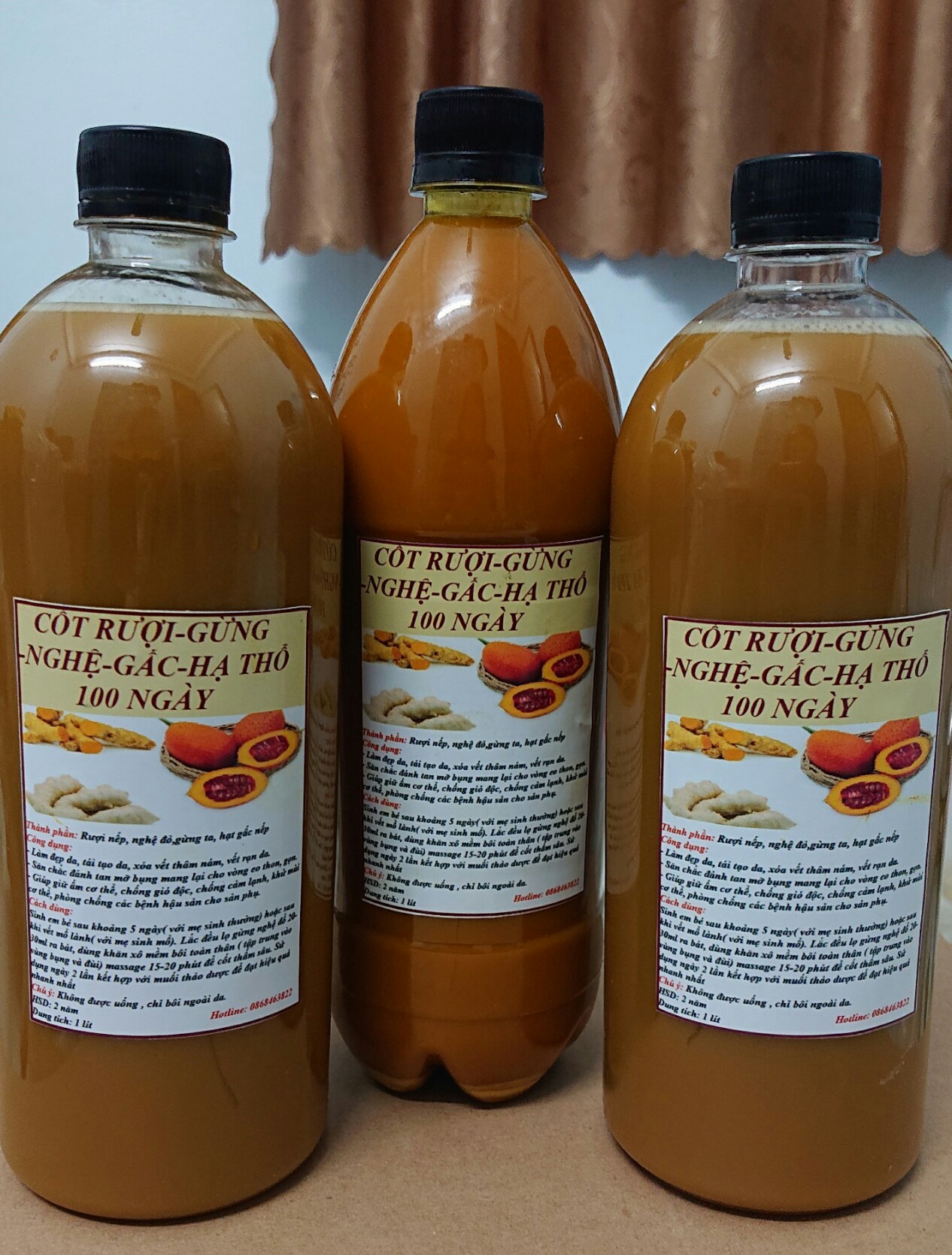 RƯỢU GỪNG NGHỆ HẠT GẤC HẠ THỔ 100 NGÀY DÙNG CHO PHỤ NỮ SAU SINH – BÍ QUYẾT EO THON TRẮNG HỒNG