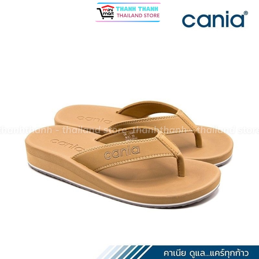 Dép nữ xỏ ngón đế cao Thái Lan CANIA CW 11379 dép nữ đi nhẹ êm chân