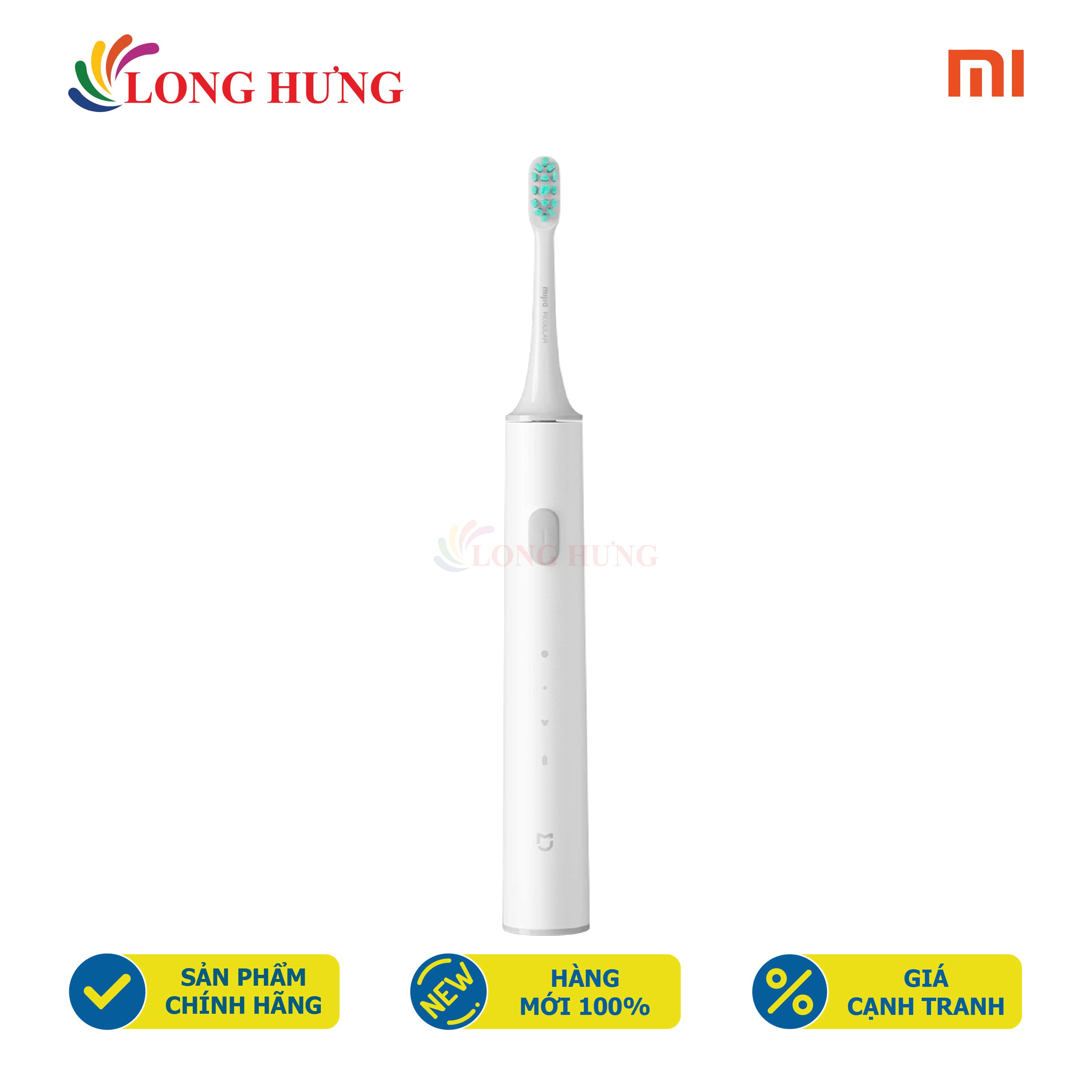 Bàn Chải Điện Xiaomi Mi Smart Electric Toothbrush Nun4087Gl T500 - Hàng Chính Hãng - Thiết Kế Nhỏ Gọn Chất Liệu Nhựa Cao Cấp Động Cơ Cải Tiến Mạnh Mẽ