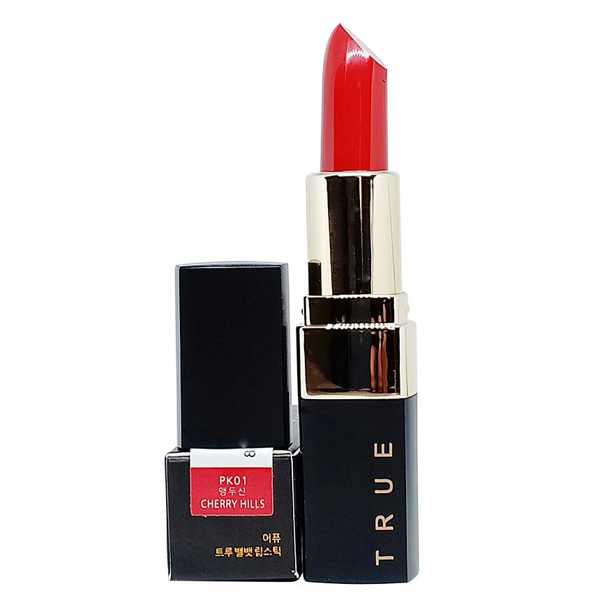 Son Thỏi Lì True Matt Lipstick Siêu Lì Hàn Quốc 3.5G (#Pk01 Cherry Hills)