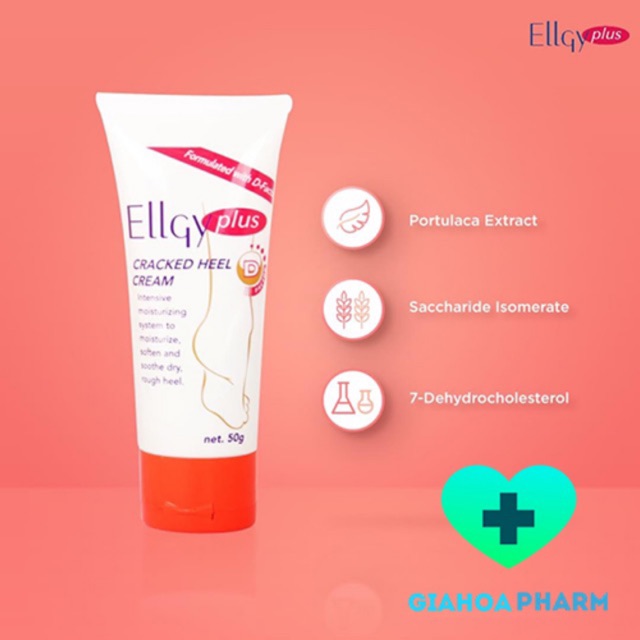 [Hcm]Ellgy Plus Cracked Heel Cream - Kem Làm Mềm Gót Chân