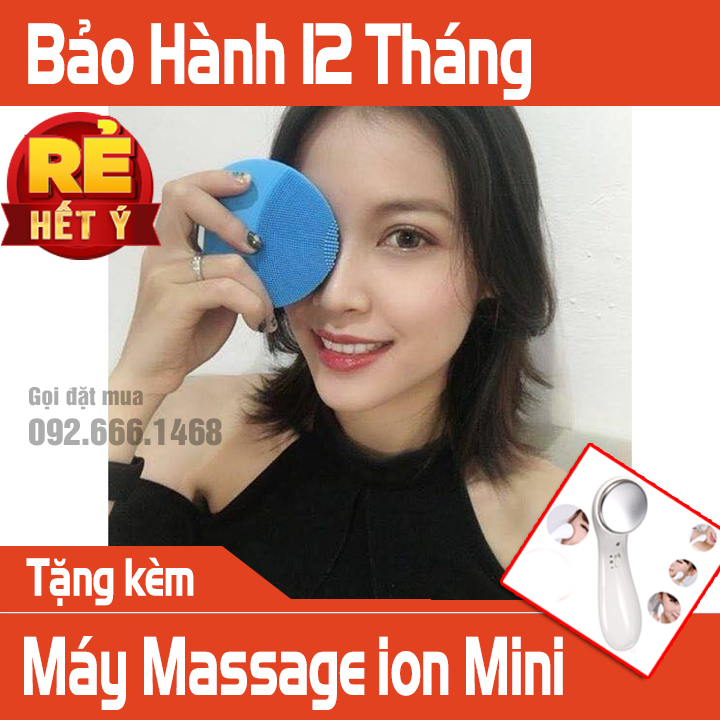 Máy Rửa Massage Mặt Forever luna Tặng kèm massage ion mini