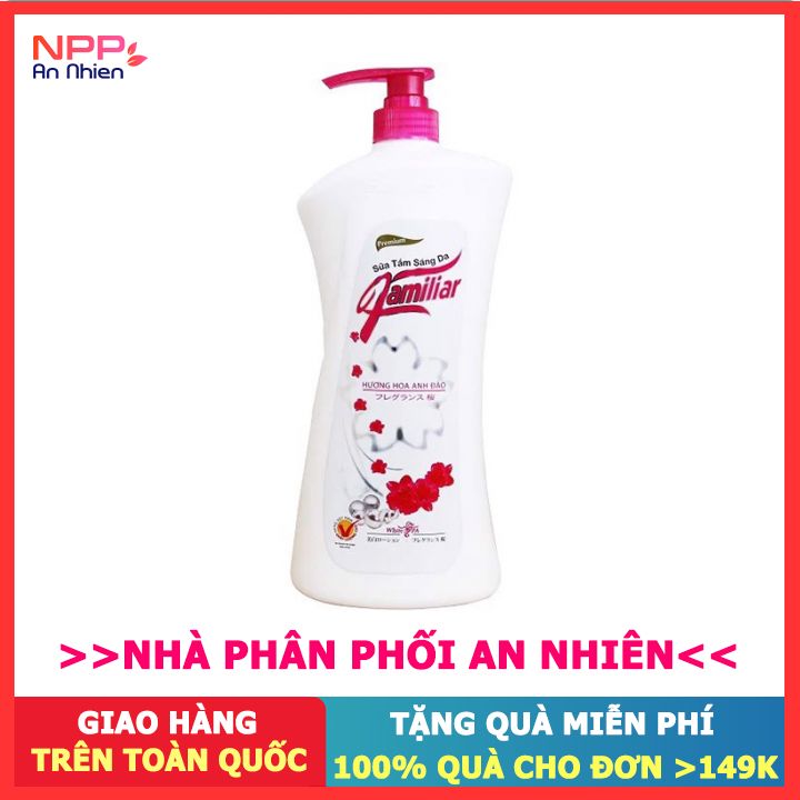 Sữa Tắm Sáng Da Hương Hoa Anh Đào 1100Ml - Npp An Nhiên