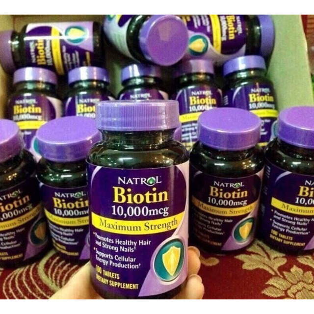 Thuốc Mọc Tóc Biotin 10000Mcg