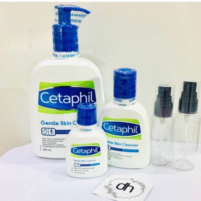 Sữa Rửa Mặt Cetaphil Gentle Skin 59Ml/125Ml/500Ml