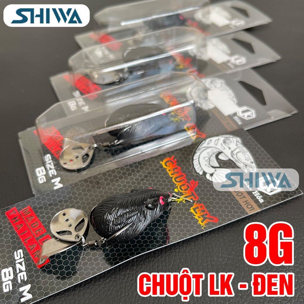 Mồi Câu Lure Chuột LK Action Nổi Bản Mập 8G - Mồi Câu Lure Nhái Hơi Chuyên Câu Cá Lóc Mồi Câu Giả Mồ